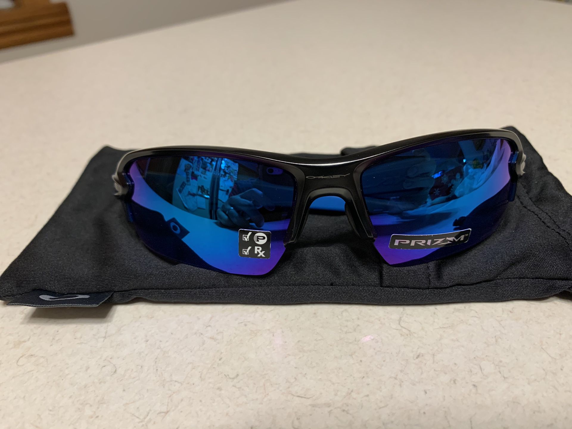 Oakley Flak 2.0 Prizm Polarized Sapphire Fade sunglasses