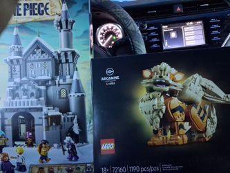 Pokémon Lego or arcanine & one piece Lego battle at drum castle