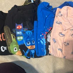 Set Of Four Oshkosh & More T Shirts Size 4t Boys