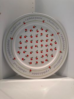 Platter Hallmark cherry design