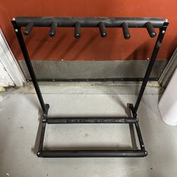 Folding 5 Guitar Stand