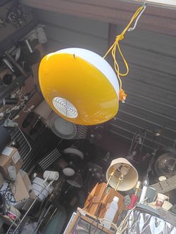 1980s Custom Made Pendant Lamp