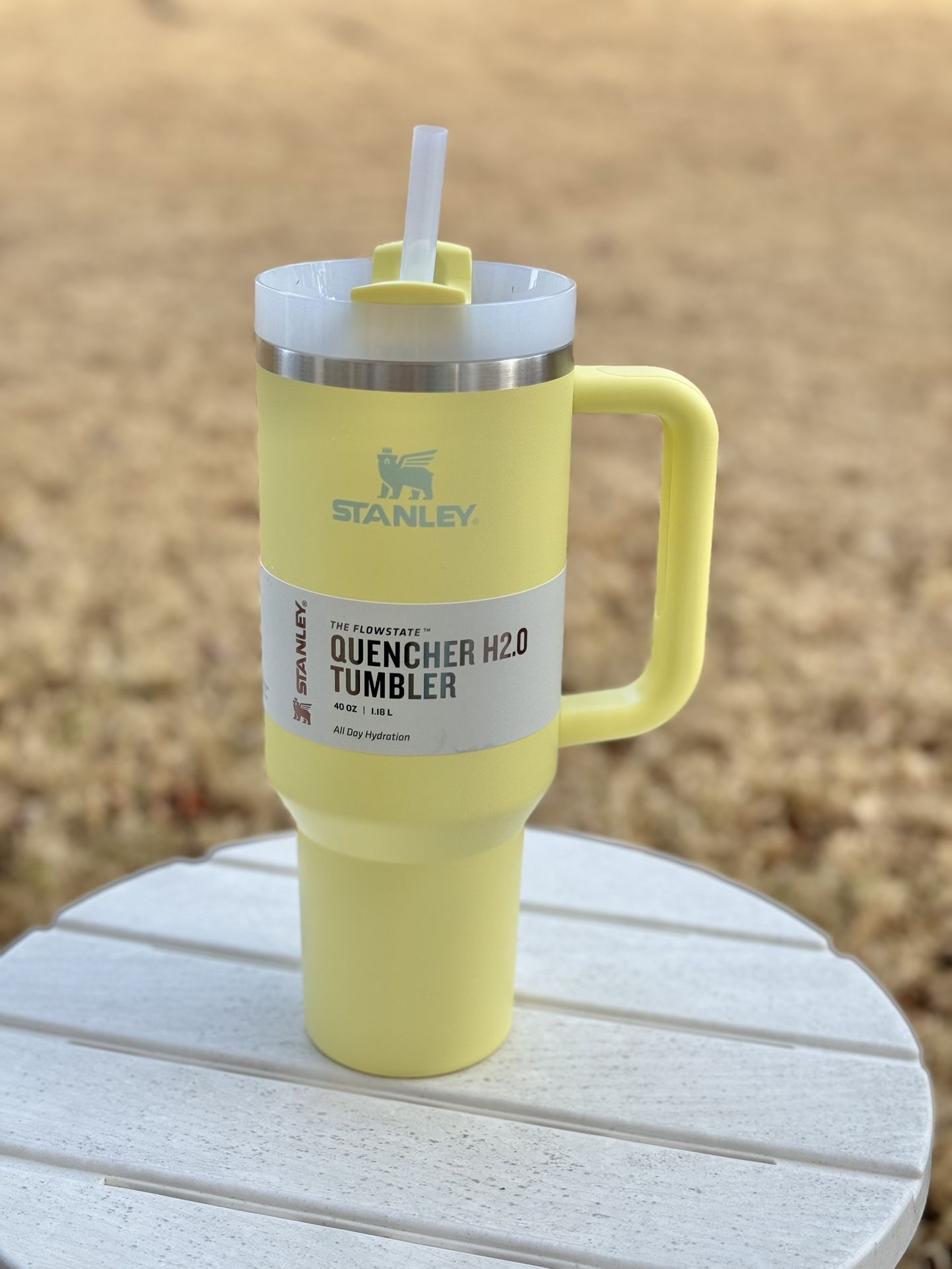 Pomelo Yellow Unreleased Stanley Tumbler 40 oz Brand new!
