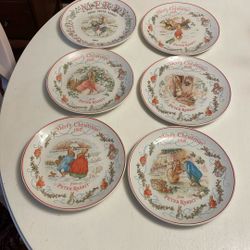 Peter Rabbit plates by Wedgwood