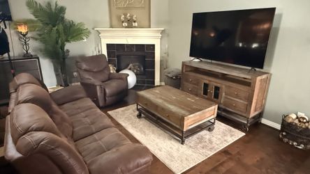 Living Room Furniture Palm Tree, Coffee Table, TV Stand, Sofa, Recliner