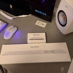 Apple Magic Mouse And Keyboard 