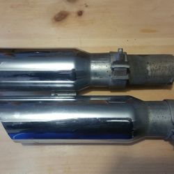 07 Harley Davidson F150 Exhaust Tips