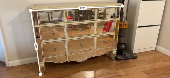Glass Dresser