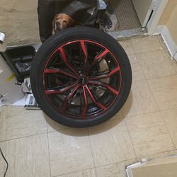 Rims An Tires For Sale Still Look Good Lightly Used 