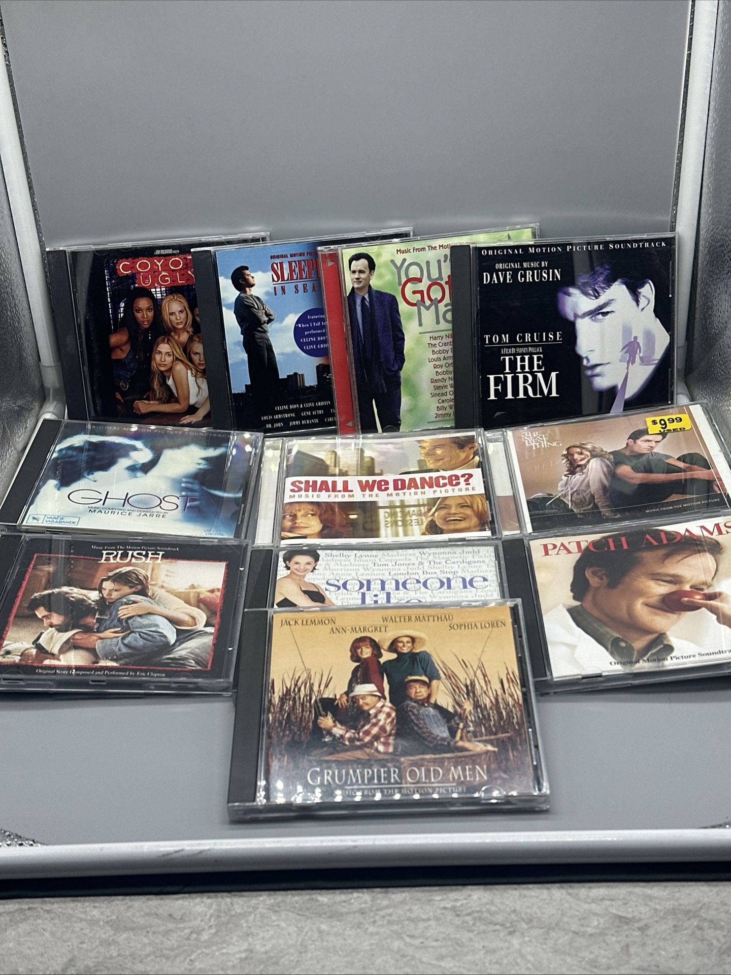 Lot of 11 Movie Soundtracks CD’s - Coyote Ugly, The Firm, Rush, You’ve Got Mail