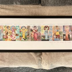 Sara Drescher “Fruit Of The Spirit” 2007 Hand Signed Rare Horizontal Print