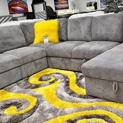 New Sectional Sleeper In Box 📦 Buy Now Pay Later $39 Down No Credit Needed