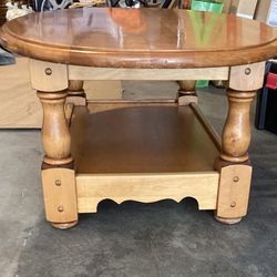 Solid Wood Coffee Table 