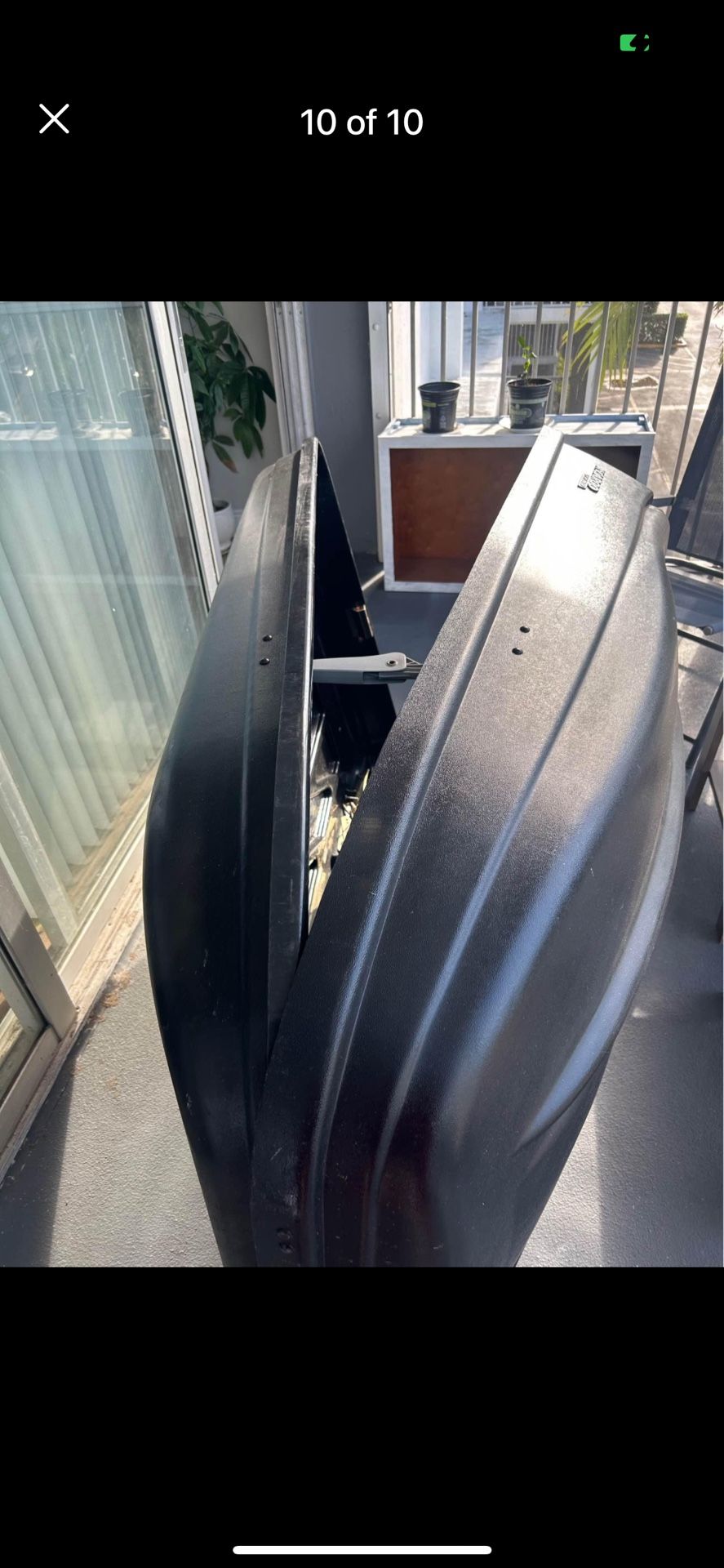 X-Cargo Sport 20 Rooftop Carrier - Black