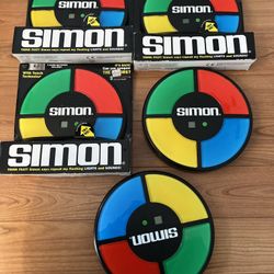 Simon Games Set Of 3