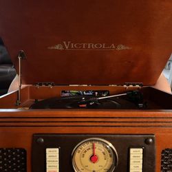 Victrola record Player.