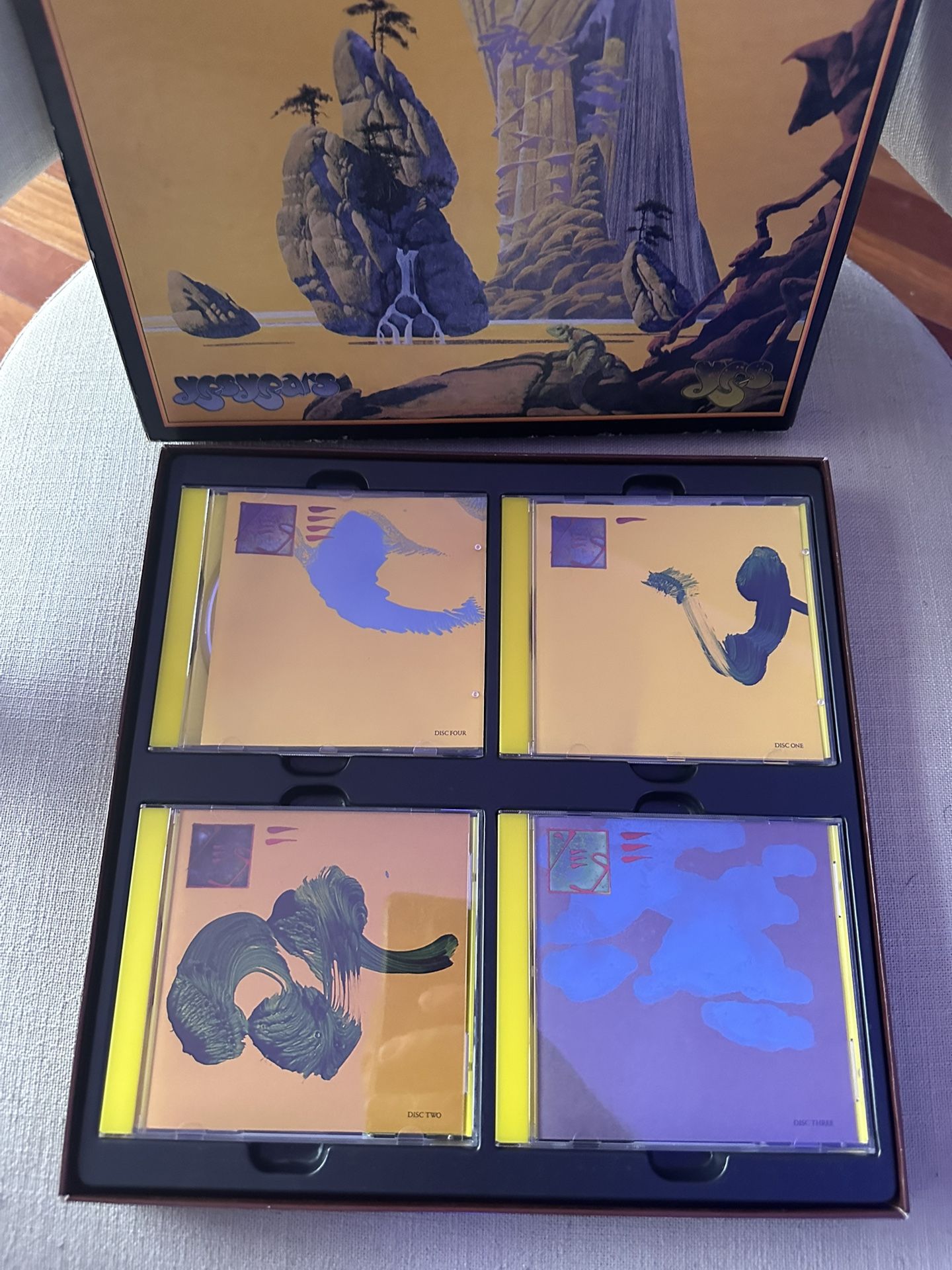 The Band YES Years  Cd Boxset