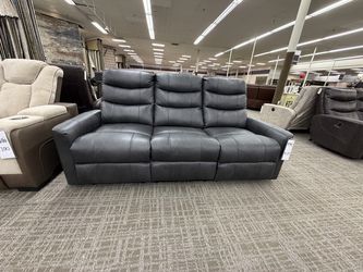 Charcoal Reclining Sofa - Charcoal Gray | Couch | Living Room Couch