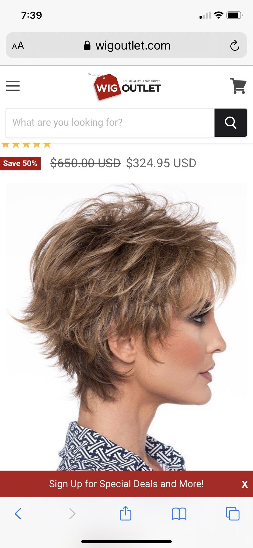 Envy Human And Synthetic Hair Wig