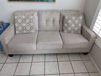 Beige couch for sale 🤎