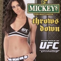 Mickey’s Malt Liquor UFC Poster