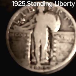 1925 STANDING LIBERTY QUARTER 