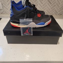  Air Jordan 4 Men's Size 6 Retro Rare Air - White Lettering