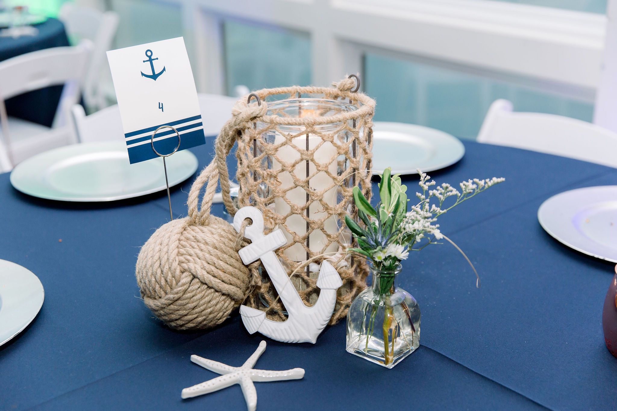 Nautical Rope Vases / Candle Holders (16)