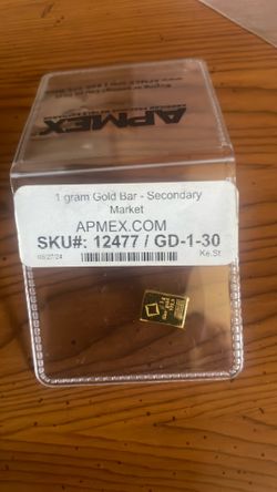 1 gram gold