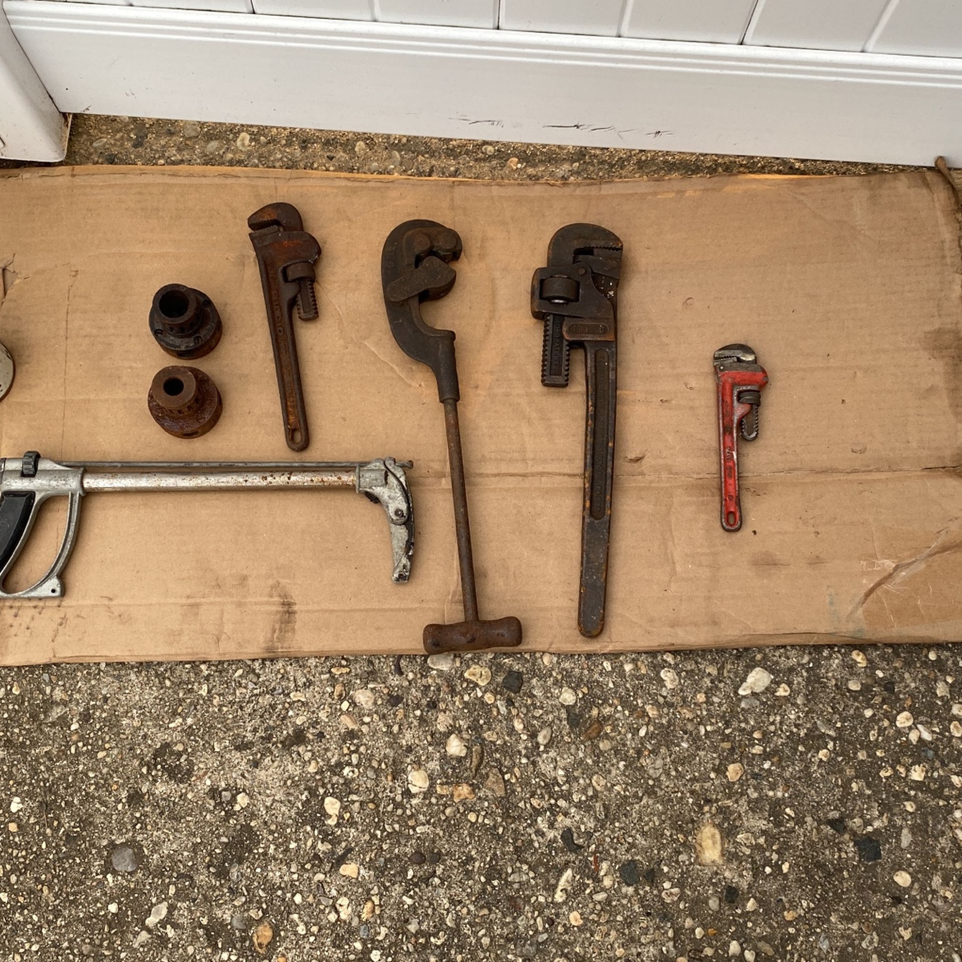 Classic Plumbers Tools