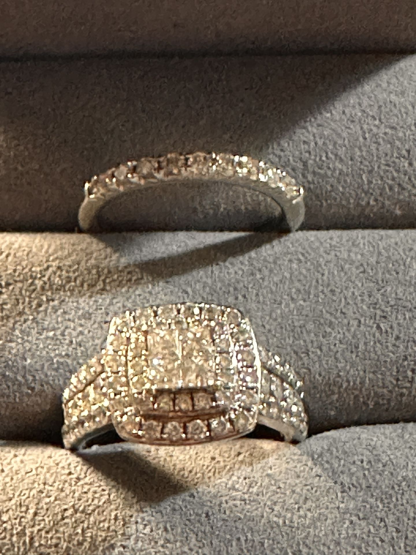 Engagement And Wedding Band Set