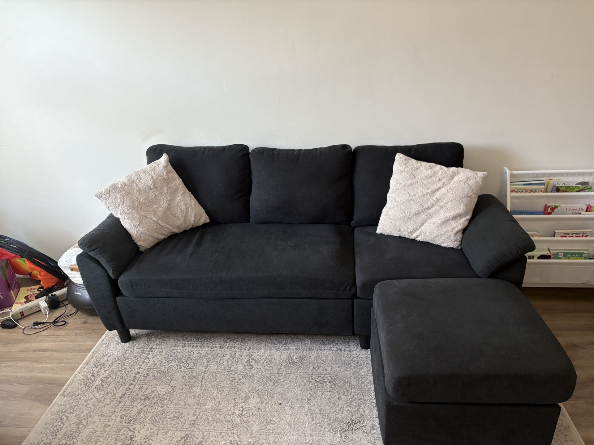 Black Sectional Sofa