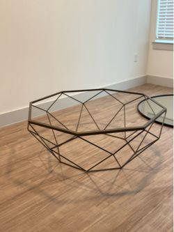 Gold Coffee Table