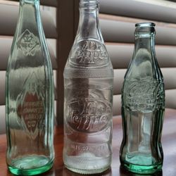 Vintage Soda/Coke Bottles 
