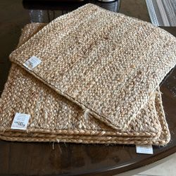 Set of 4  Wicker Woven Placemats