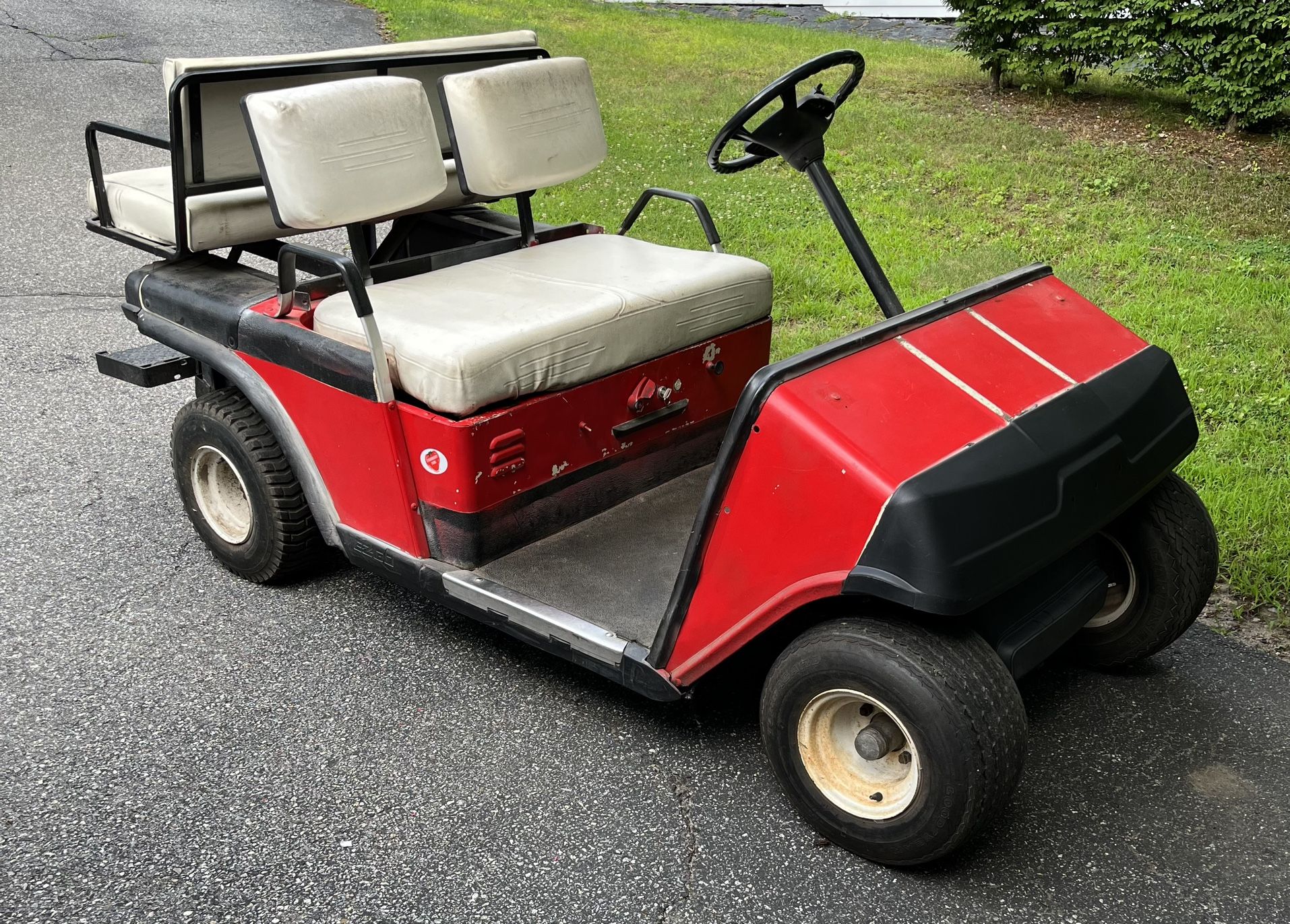 Ezgo Marathon 1990 Gas Two Stroke Golf Cart Lots Of New Parts Not Running Will Trade