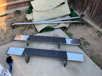 2014 GMC Sierra 1500 short bed steps rails