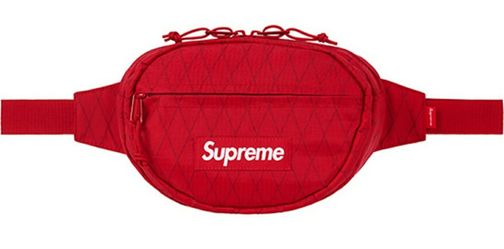 Supreme fw18 waist bag red