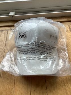 White Alo yoga hat