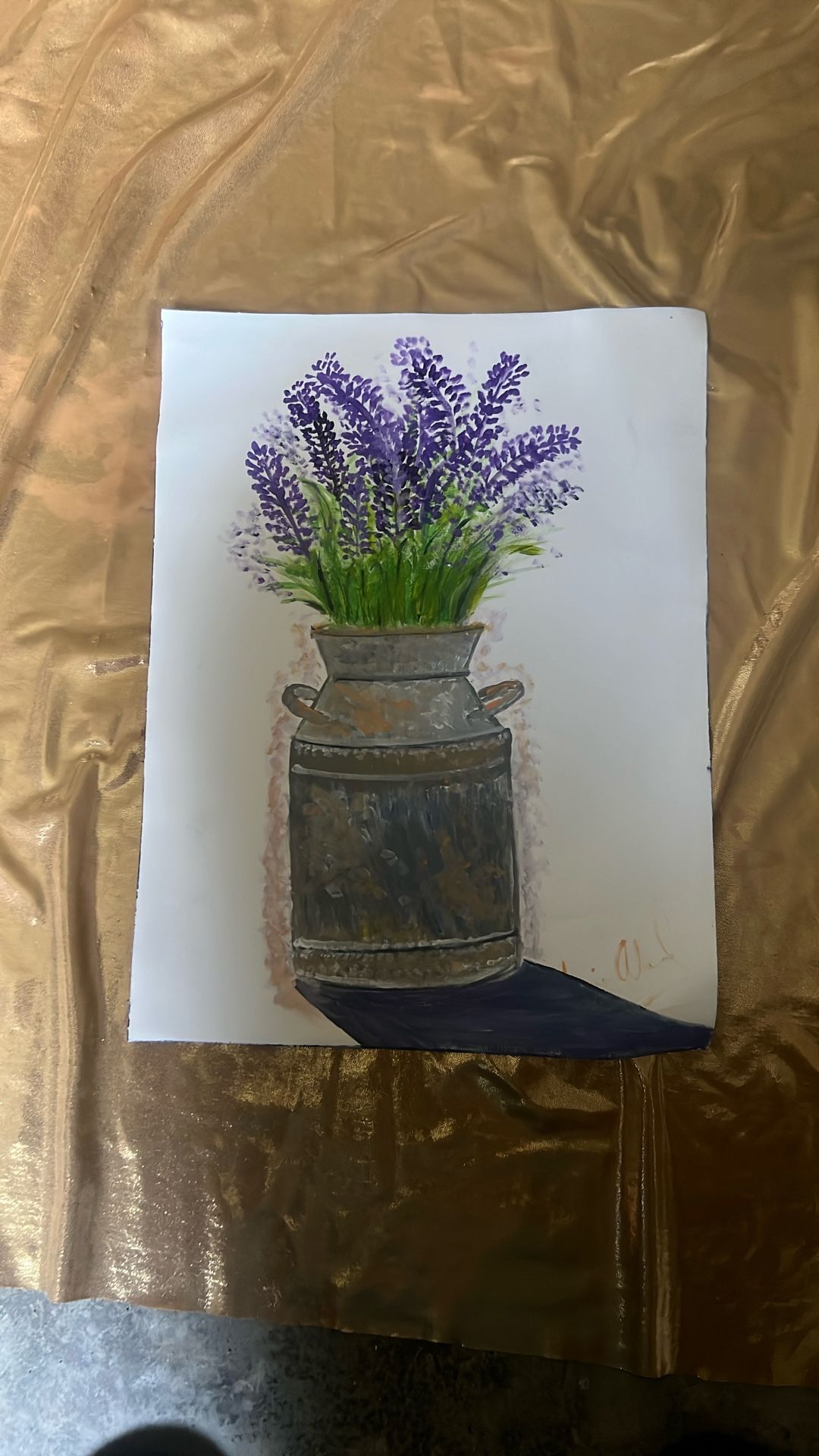 Lavender Painting For Sale 