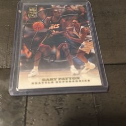 1999 Topps, Gary Payton Signed