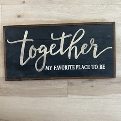 Wall decor Together