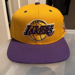 Mitchell and ness LA Los Angeles lakers NBA basketball SnapBack Hat - new era 47 brand Nike sports Kobe LeBron