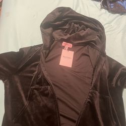 Juicy Contour Velvet Hoodie