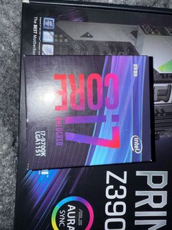 i7 9700k CPU