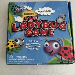 The Ladybug Game Ages 3 And Up Kids Play Boardgame