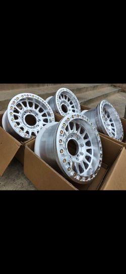 17" KM445 IMPACT forged beadlocks 17x9 -12 offset