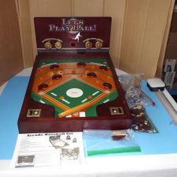 Let’s Play Ball Series Arcade Action Wooden Game Set
