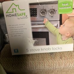 Home safe Stove Knob Locks 