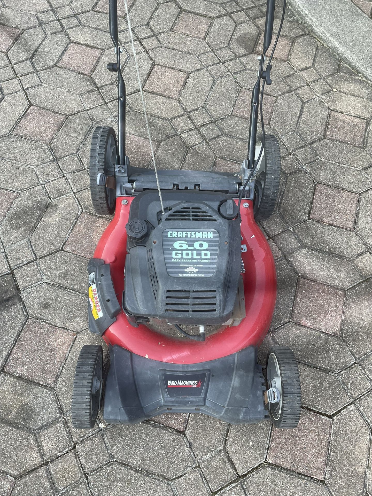 Craftsman 6.0 Gold Lawn Mower for Sale in Morton Grove IL OfferUp
